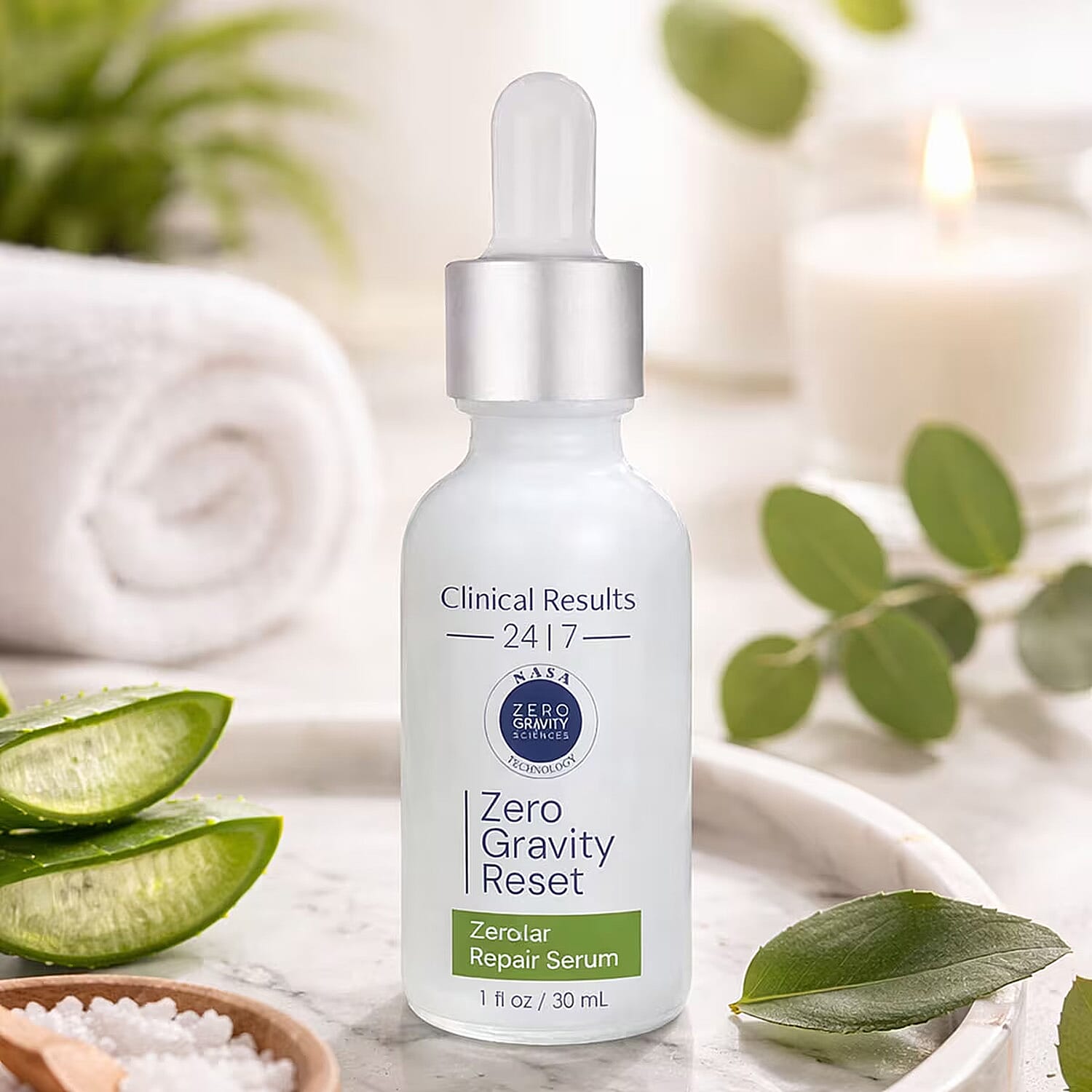 Clinical Results 24|7 Zero Gravity Cellular Repair Serum (1oz) Made in US (Ships in 3-5 Days)