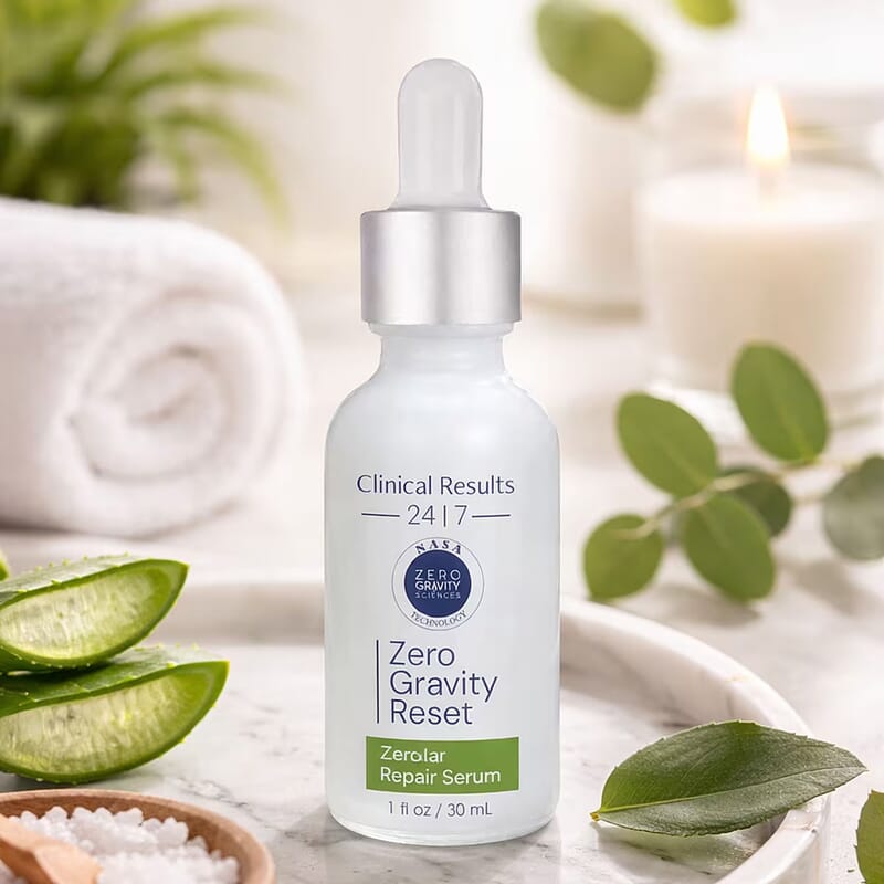 Clinical Results 24|7 Zero Gravity Cellular Repair Serum (1oz) Made in US