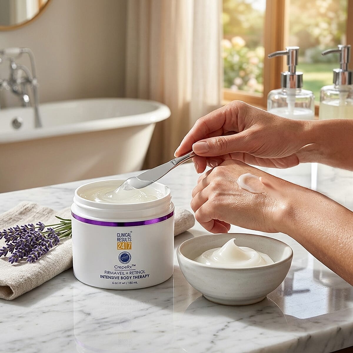 Clinical Results 24|7 Crepe Rx Intensive Body Cream 6 oz QTY 425 image number 1