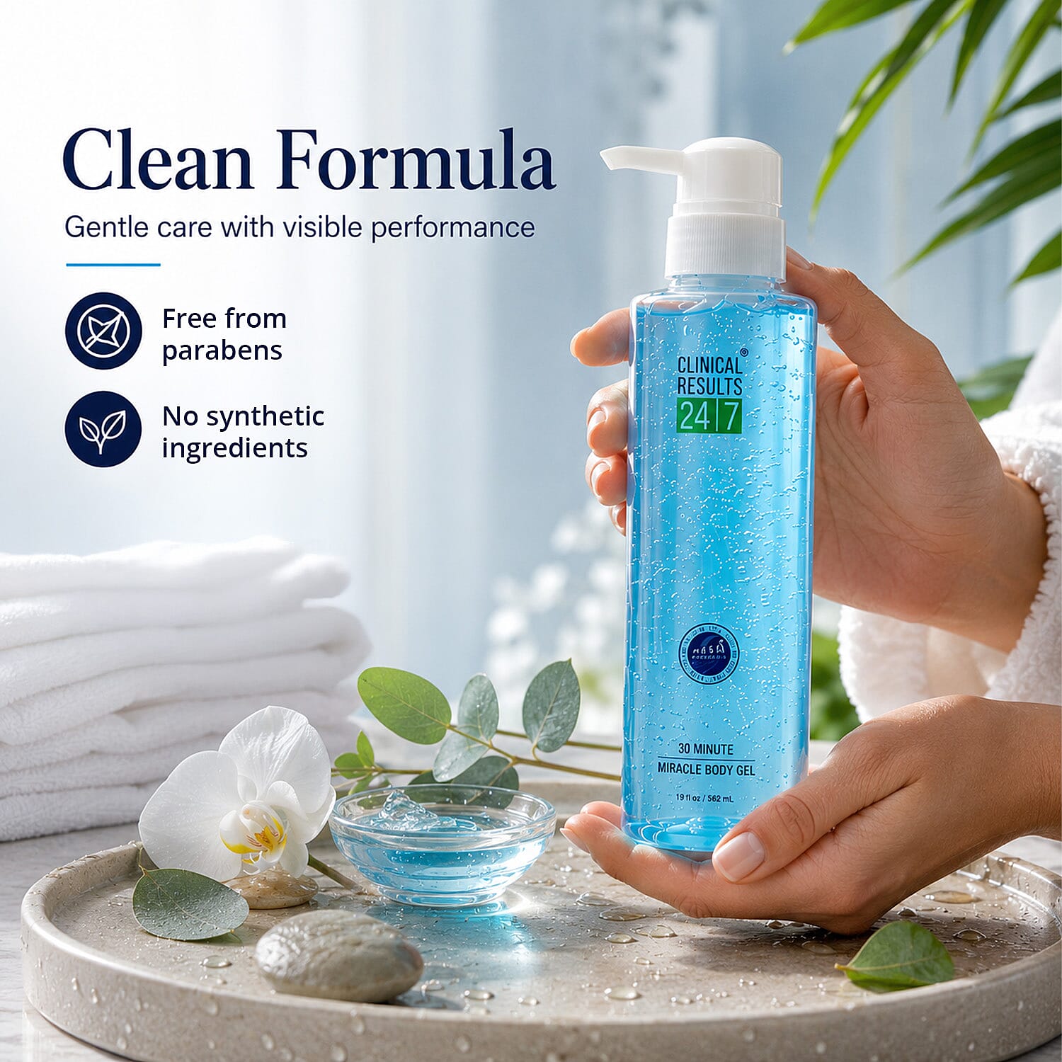 Clinical Results 24|7 3D Minute Miracle Body Gel