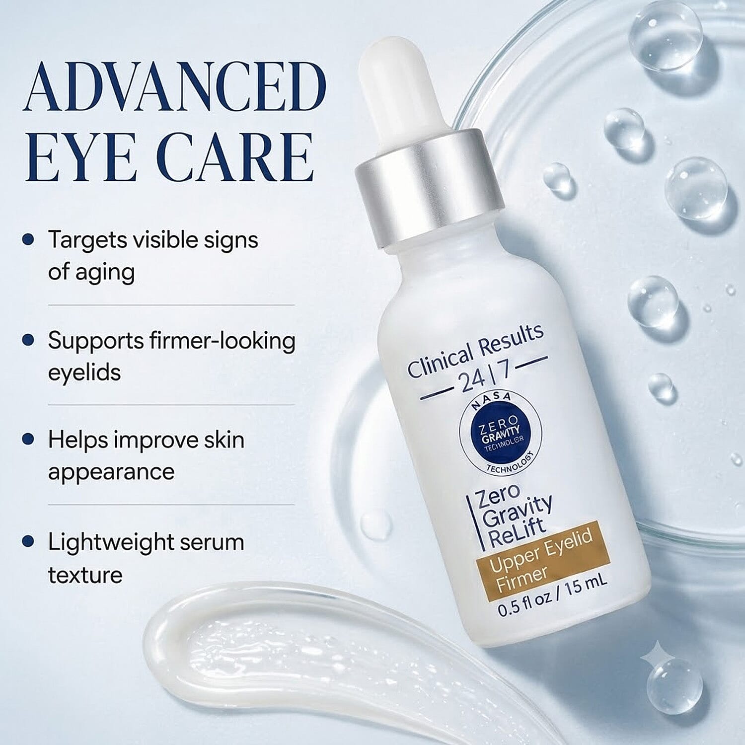 Clinical Results 24/7 Zero Gravity - ReLift - Upper Eyelid Firmer