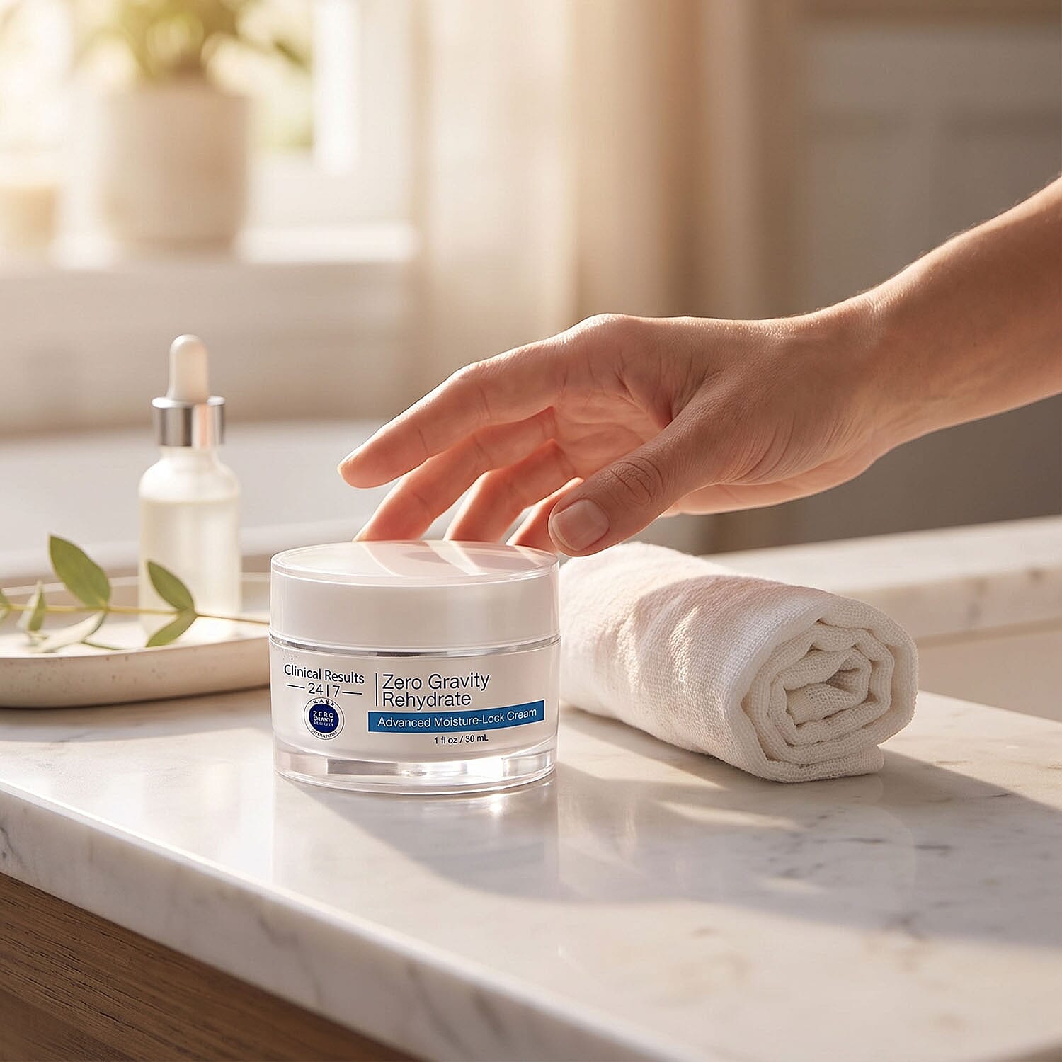 Clinical Results 24/7 Zero Gravity -Rehydrate / Advanced Moisture - Lock Cream