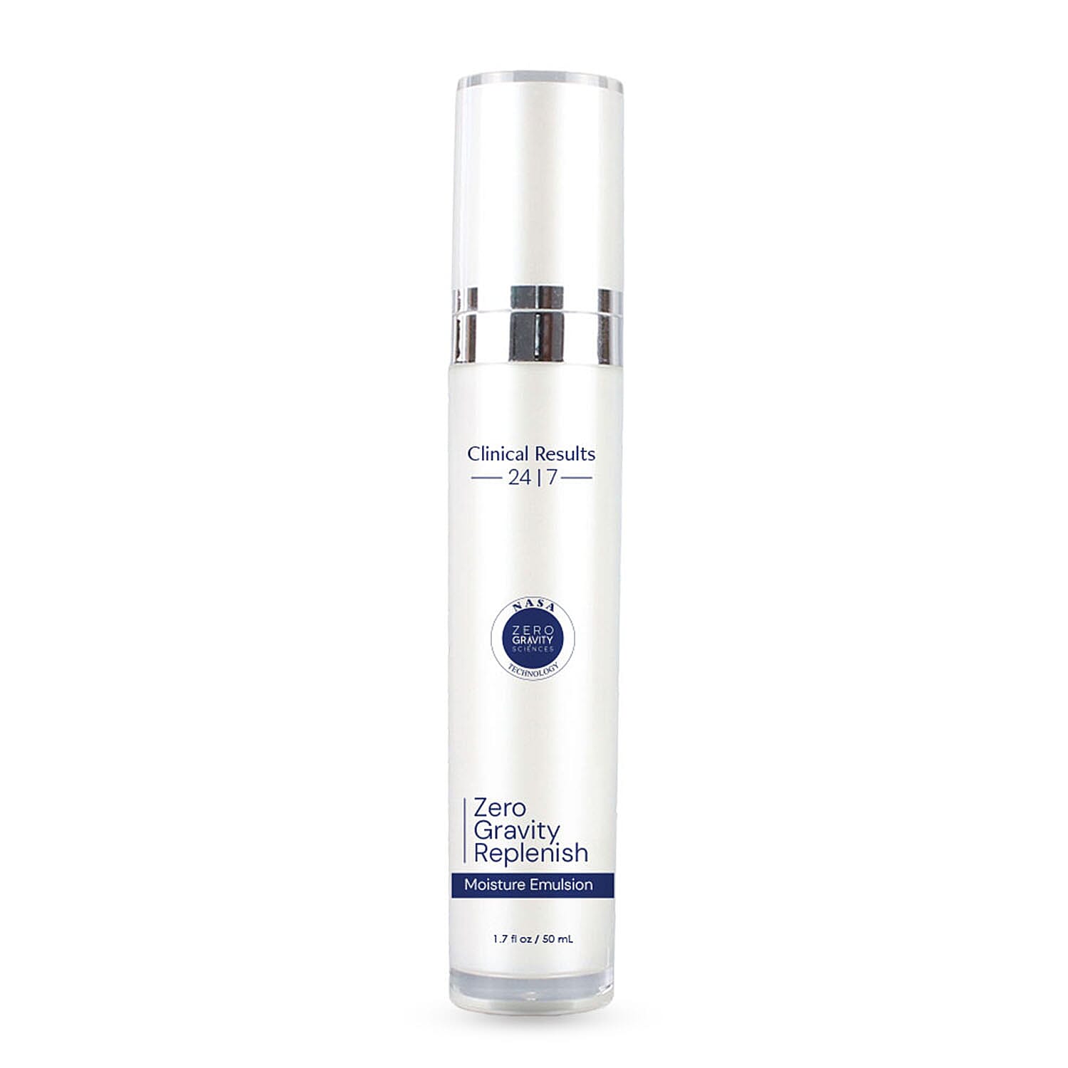 Clinical Results 24|7 Zero Gravity - Replenish / Moisture Emulsion