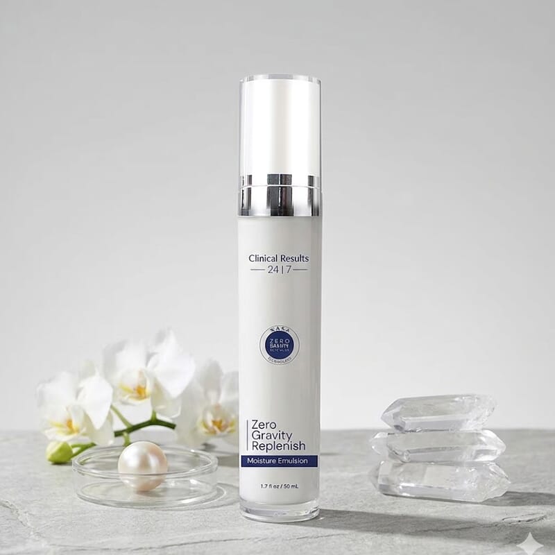 Clinical Results 24|7 Zero Gravity - Replenish / Moisture Emulsion