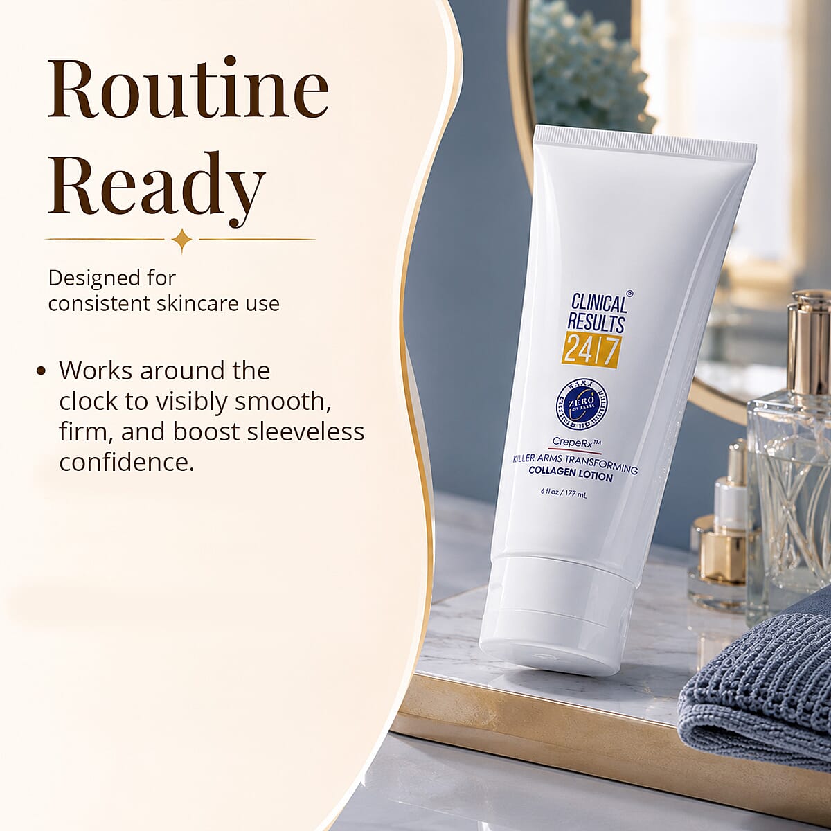 Clinical Results 24|7 Killer Arms Transforming Collagen Lotion 4 0z, image number 4