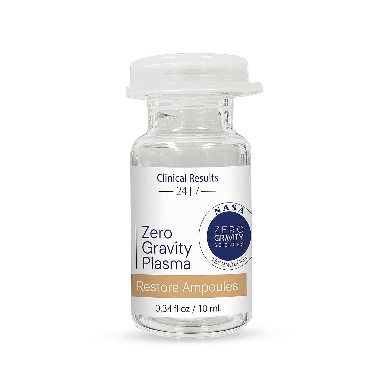 Clinical Results 24|7 Zero Gravity - Restore+ / PlasmaMax Ampoules (with punch down micro-needle)