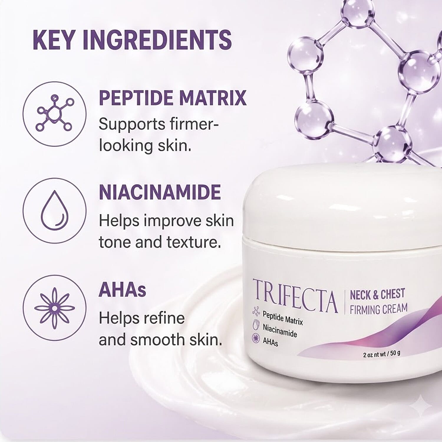 Trifecta - Neck & Chest Firming Cream (30 Day Return Policy)