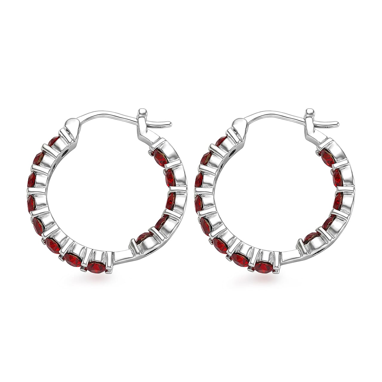 EverTrue Swarovski Crystal Earrings in Stainless Steel