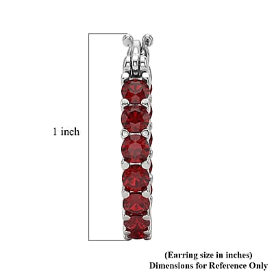 EverTrue Swarovski Crystal Earrings in Stainless Steel