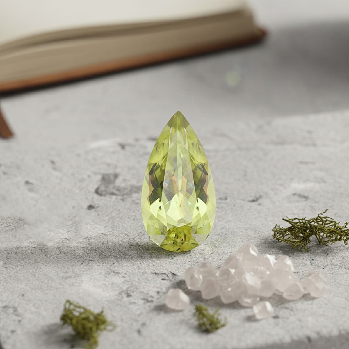 AAAA Sphene (Pear Free Size) 0.70 ctw image number 1