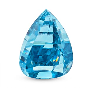 AAAA Cambodian Blue Zircon (Fancy Free Size) 6.00 ctw