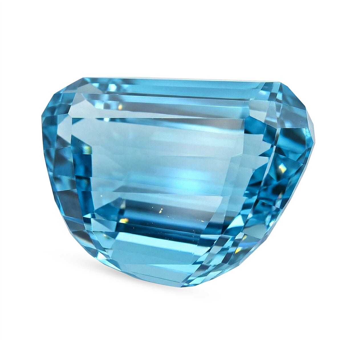 AAAA Cambodian Blue Zircon (Fancy Free Size) 6.00 ctw image number 3