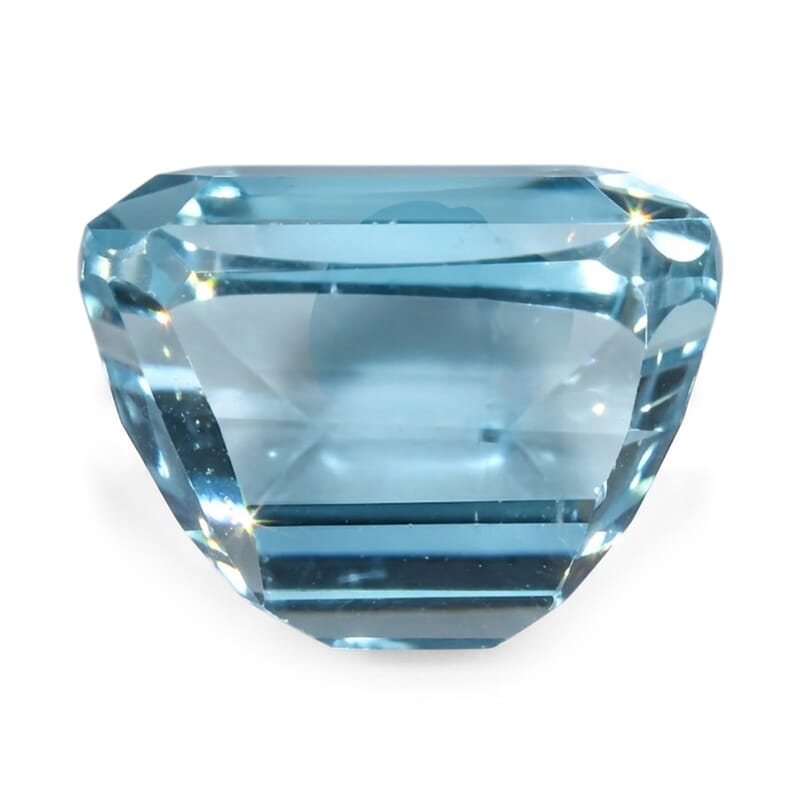 AAAA Perito Moreno Cambodian Blue Zircon (Oct Free Size) 6.00 ctw