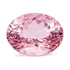 Certified and Appraised AAAA Pink Morganite (Ovl 12x10 mm) 4.00 ctw
