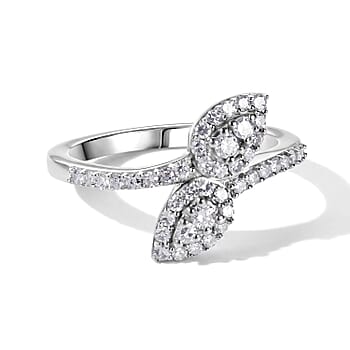 Rhodium Over Sterling Silver / 5 - Product card gallery slide 1 (10321491362105)