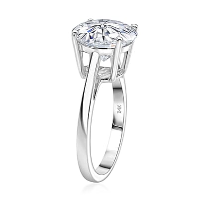 IGI Certified Luxuriant Lab Grown Diamond G VS 5.00 ctw Ring in 14K White Gold (Size 7.0)