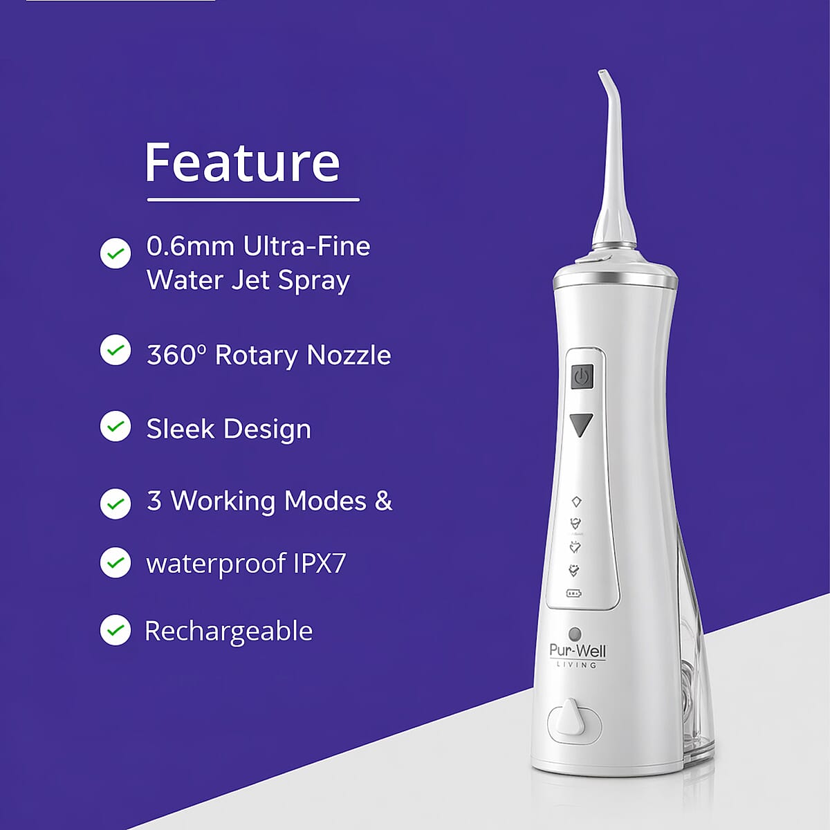 Closeout Pur Well Power Water Flosser image number 1