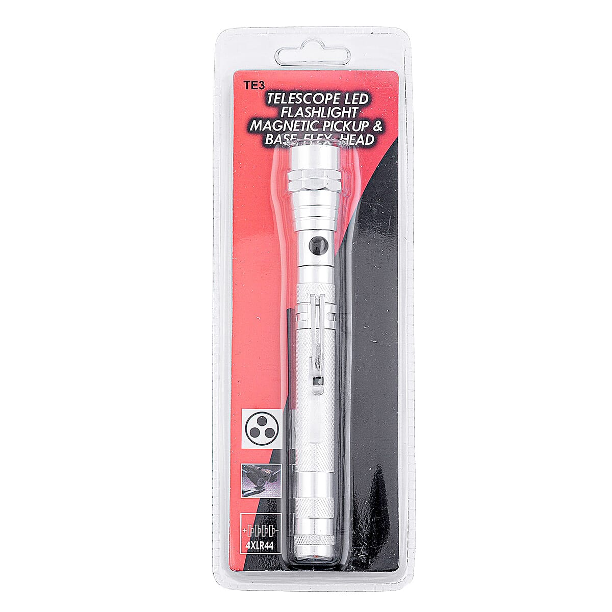 Closeout TE3 Flashlight - Silver/Gold image number 3