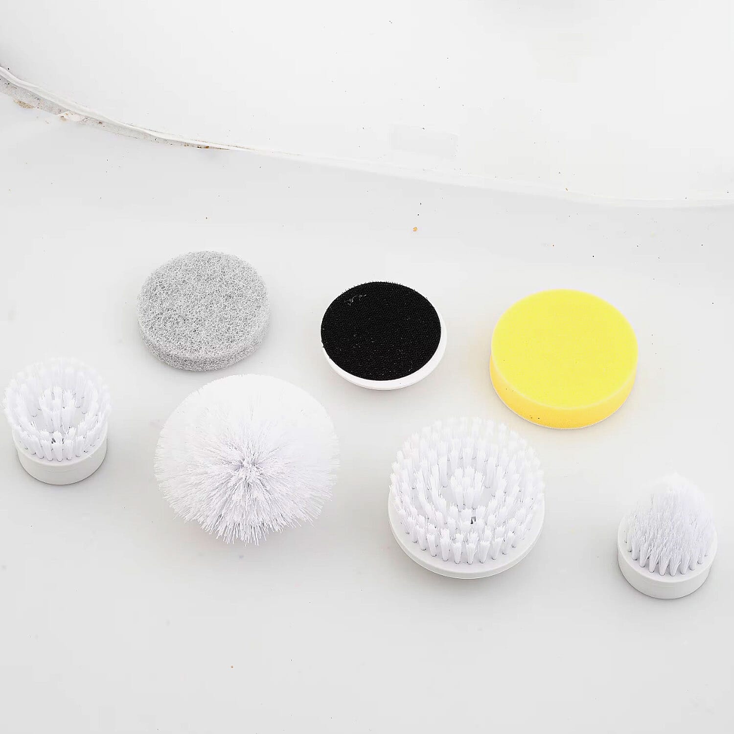 Tornado Scrub Cleaning Brush with 6 Interchangeable Heads