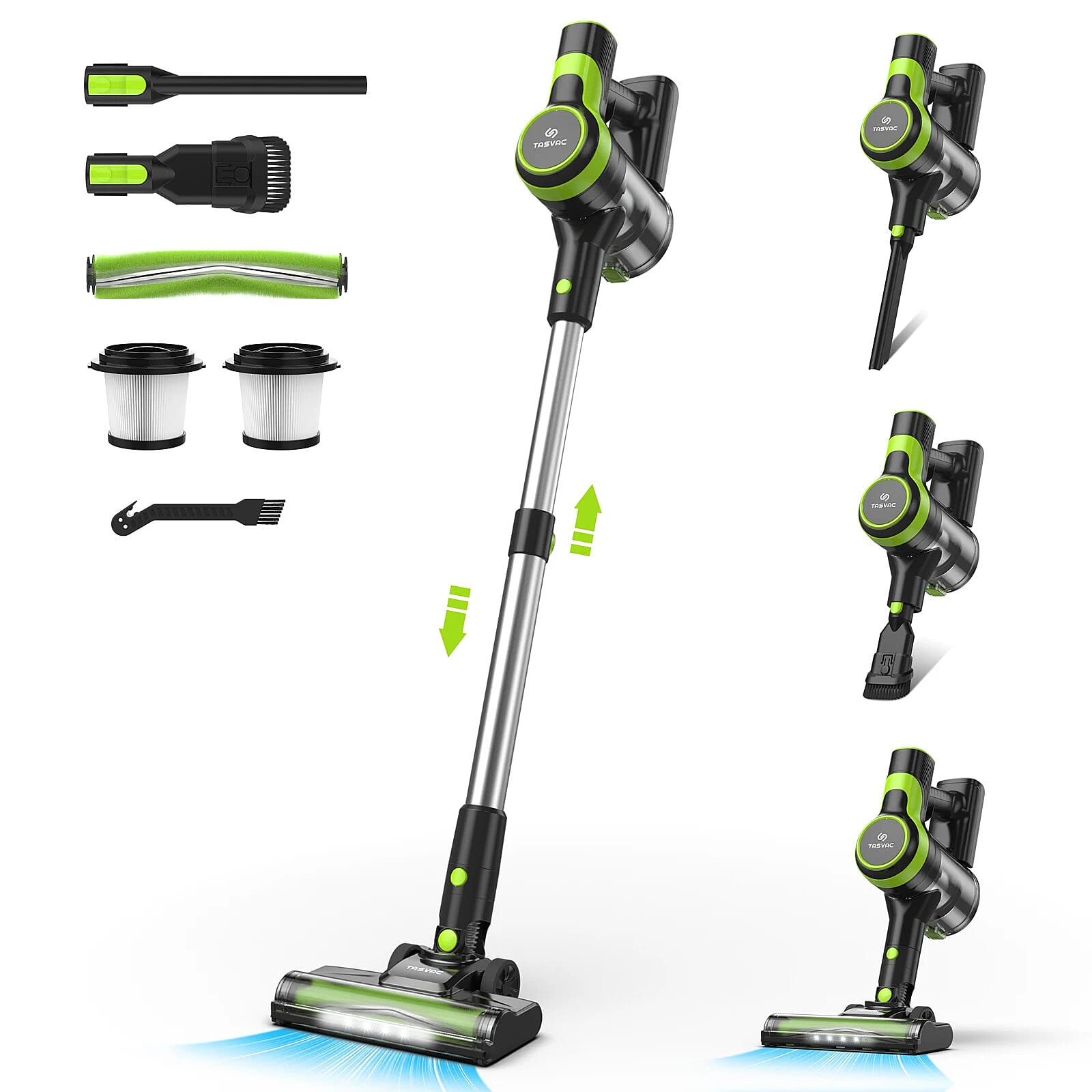 Closeout Tasvac Cordless Vacuum -Green