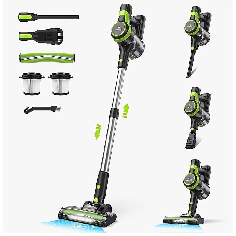 Closeout Tasvac Cordless Vacuum -Green