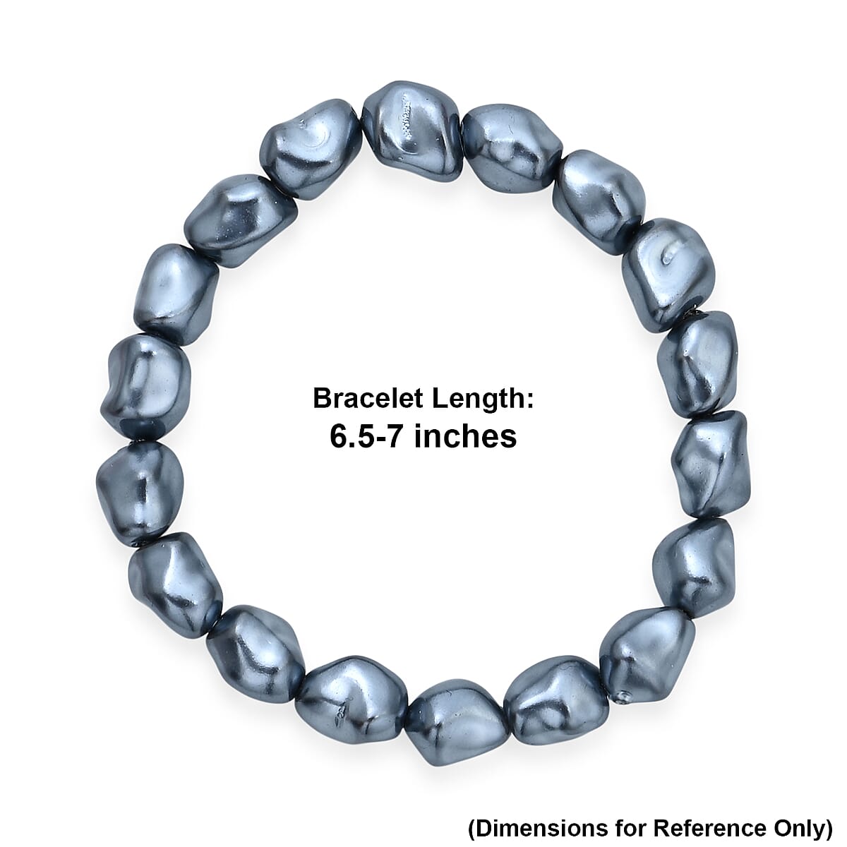 Tahitian Color Shell Pearl Strach Bracelet (6.5-7 In) image number 3
