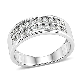 Rhodium Over Sterling Silver / 10 - Product card gallery slide 1 (10198341648697)