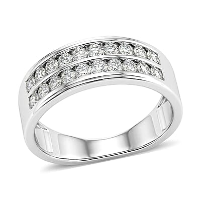 Rhodium Over Sterling Silver / 10 - Product card gallery slide 1 (10198341648697)