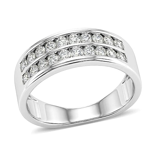 Rhodium Over Sterling Silver / 10 - Product card gallery slide 1 (10198341648697)