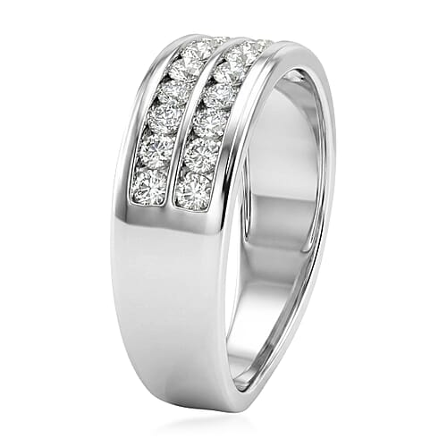 Rhodium Over Sterling Silver / 10 - Product card gallery slide 4 (10198341648697)