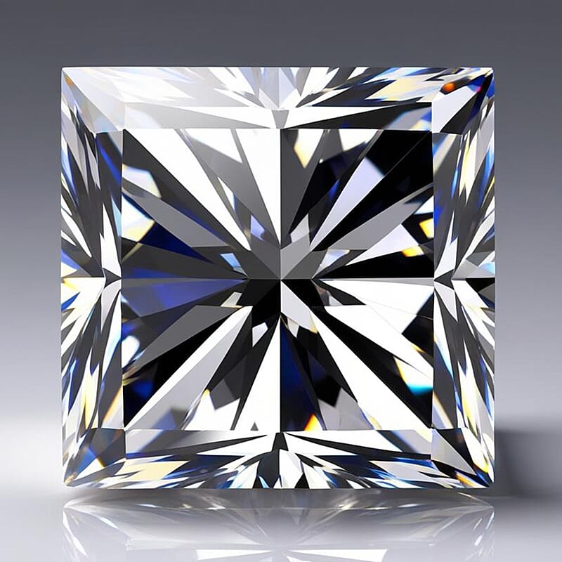 IGI Certified Luxuriant Lab Grown Diamond (Princess) (VS2) 4.00 ctw
