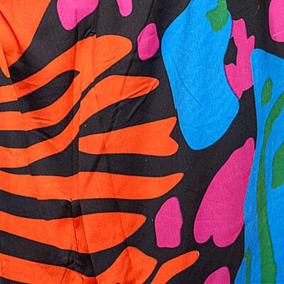 Neelam Fashions Mix Animal Caftan- One Size Fits Most