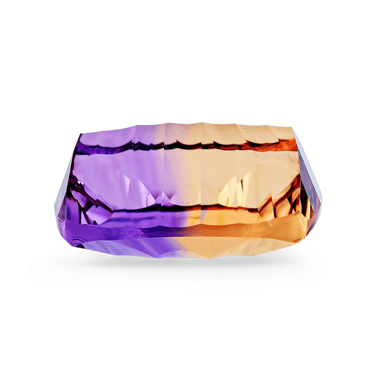 AAAA Concave Cut Anahi Ametrine (Cush 18x13 mm) 13.00 ctw image number 2