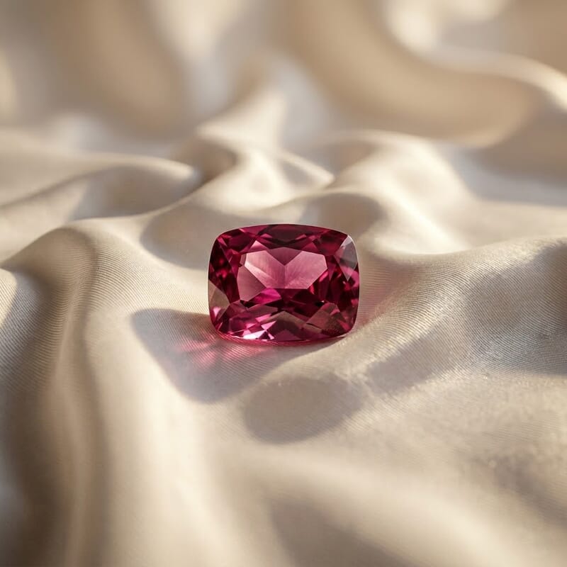 AAAA Usambara Color Change Garnet (Cush 7x5 mm) 1.00 ctw