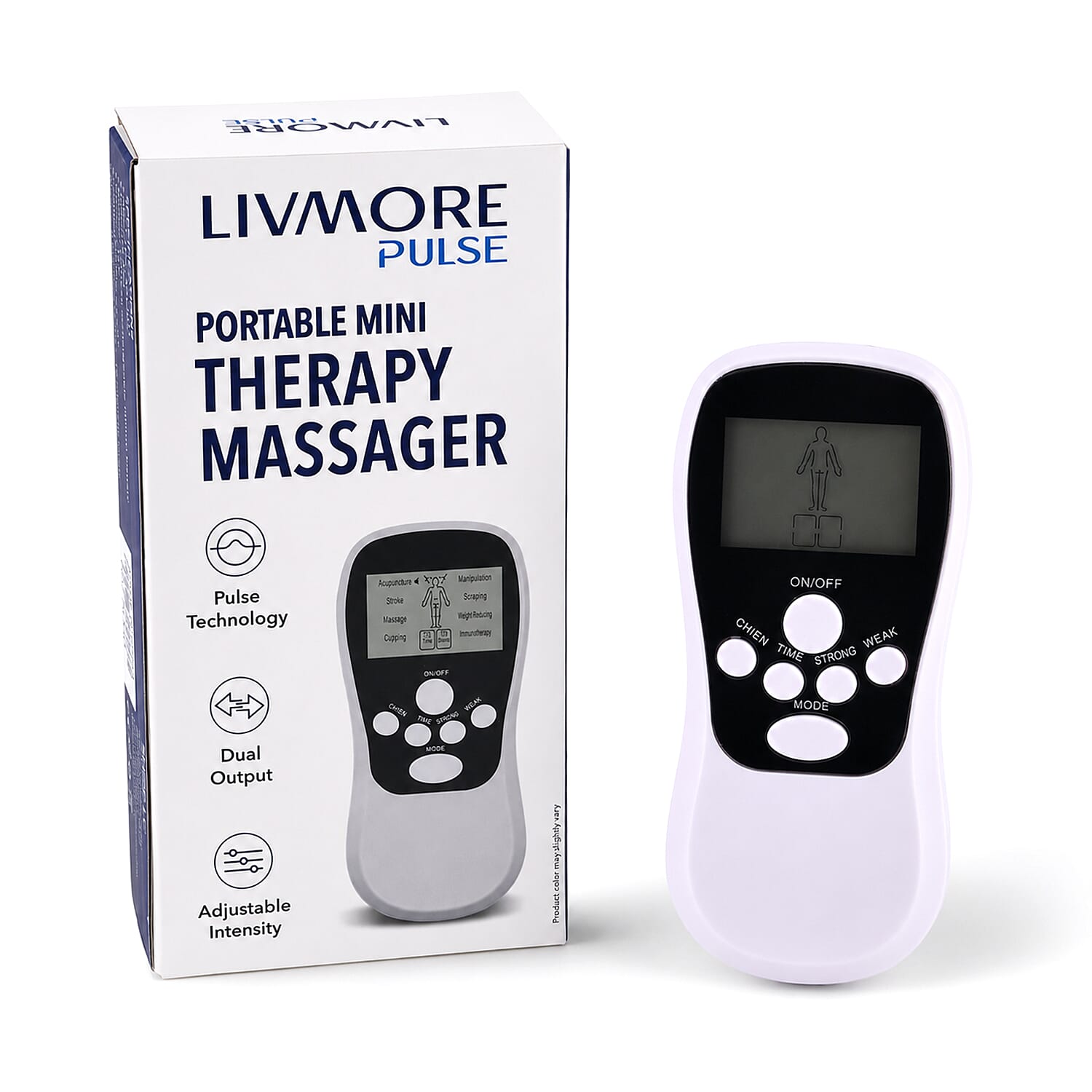 Livmore White Mini Massager