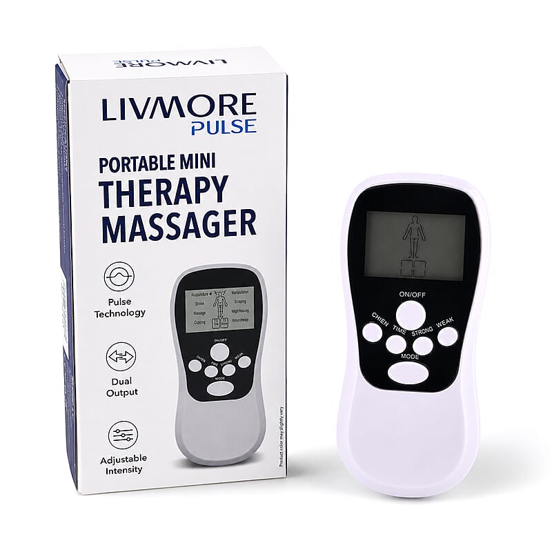 Livmore White Mini Massager