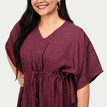 Bordeaux / One Size Missy - Product card gallery slide 4 (10274039759161)