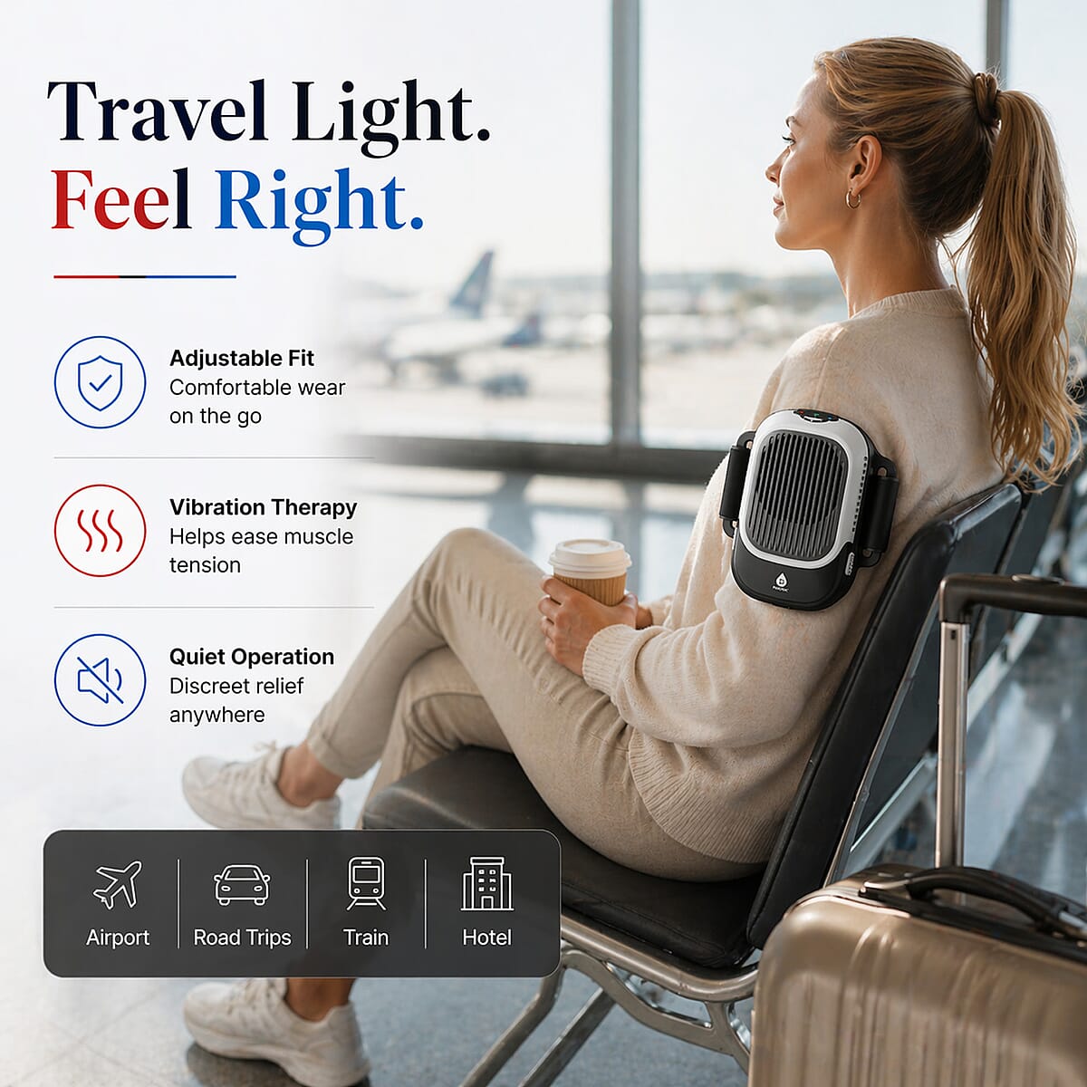 Pursonic Hot Cold Pain Therapy Device - Gray  image number 3