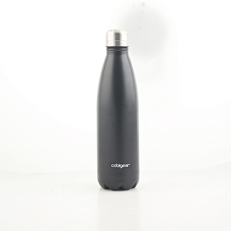 Closeout Cool Gear Apollo Stainless Steel Water Bottle 17oz -Black