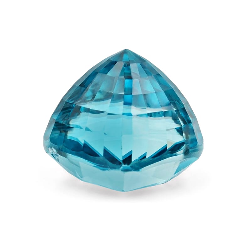 AAAA Cambodian Blue Zircon (Fancy Free Size) 5.00 ctw