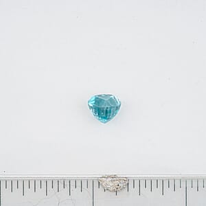 AAAA Cambodian Blue Zircon (Fancy Free Size) 5.00 ctw