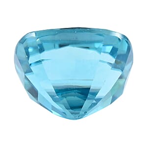 AAAA Cambodian Blue Zircon (Cush Free Size) 5.00 ctw