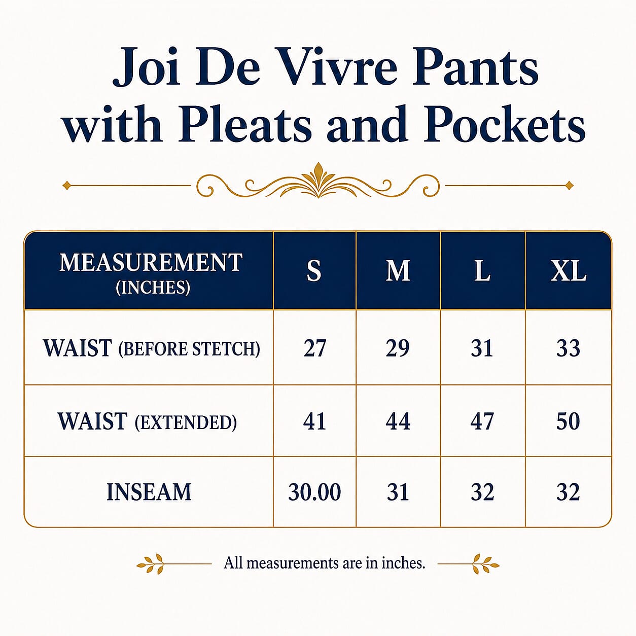 Joi De Vivre Animal print 30 Pants with Pleats and Pockets -L