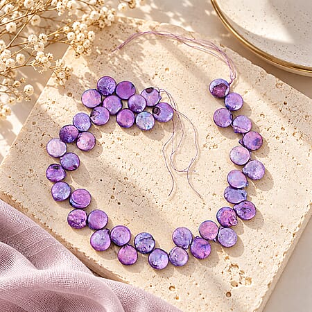 Purple Dyed Pearl - Product card gallery slide 2 (10353102750009)
