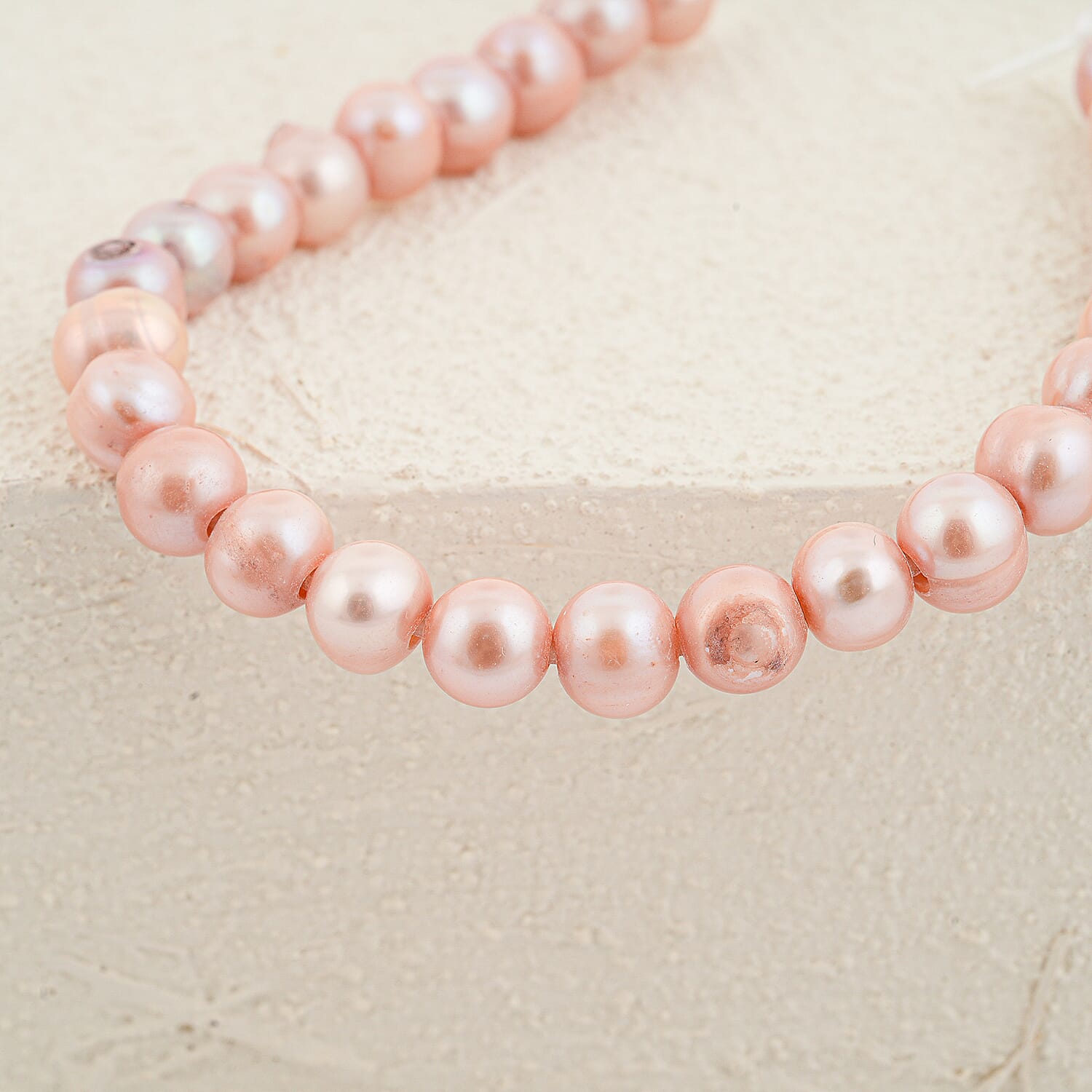 GCS Mixed Potato Pink Pearl Strand (8.00 In)