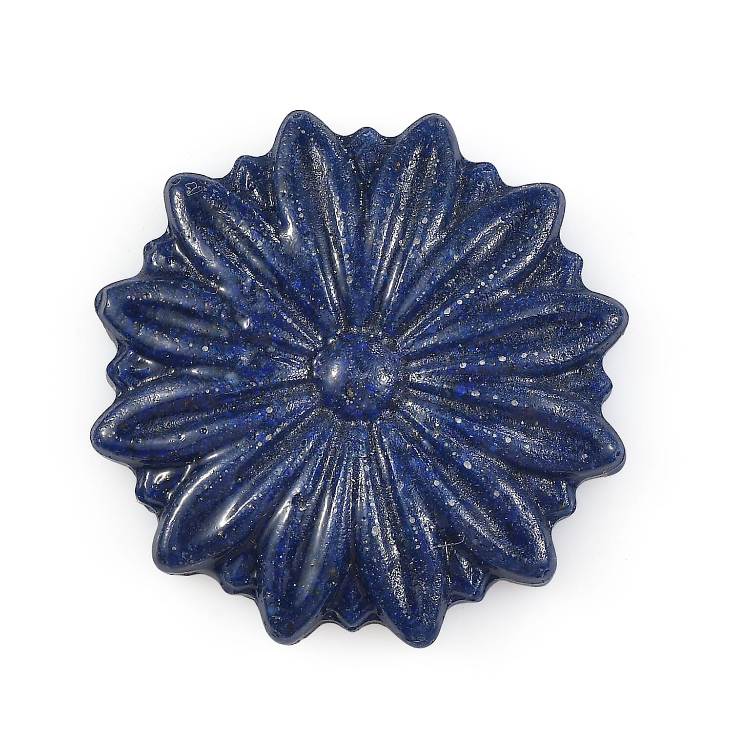 Freshened Lapis Lazuli Carved Floral (Fancy Free) 26.81 ctw