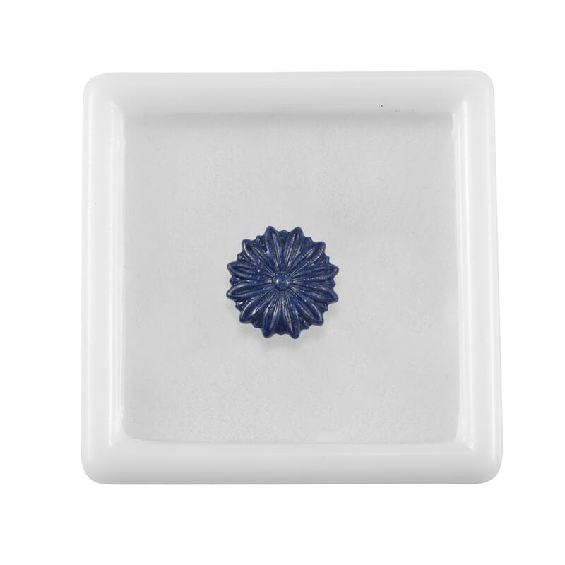 Freshened Lapis Lazuli Carved Floral (Fancy Free) 26.81 ctw