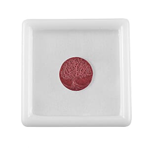 Freshened Thulite Carved Tree of Life (Fancy Free) 30.08 ctw