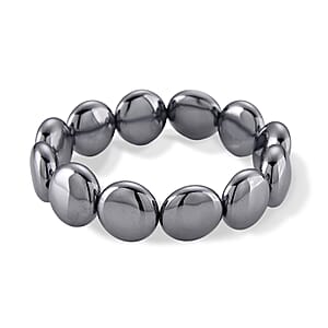 Terahertz 150.00 ctw Coin Beaded Stretch Bracelet