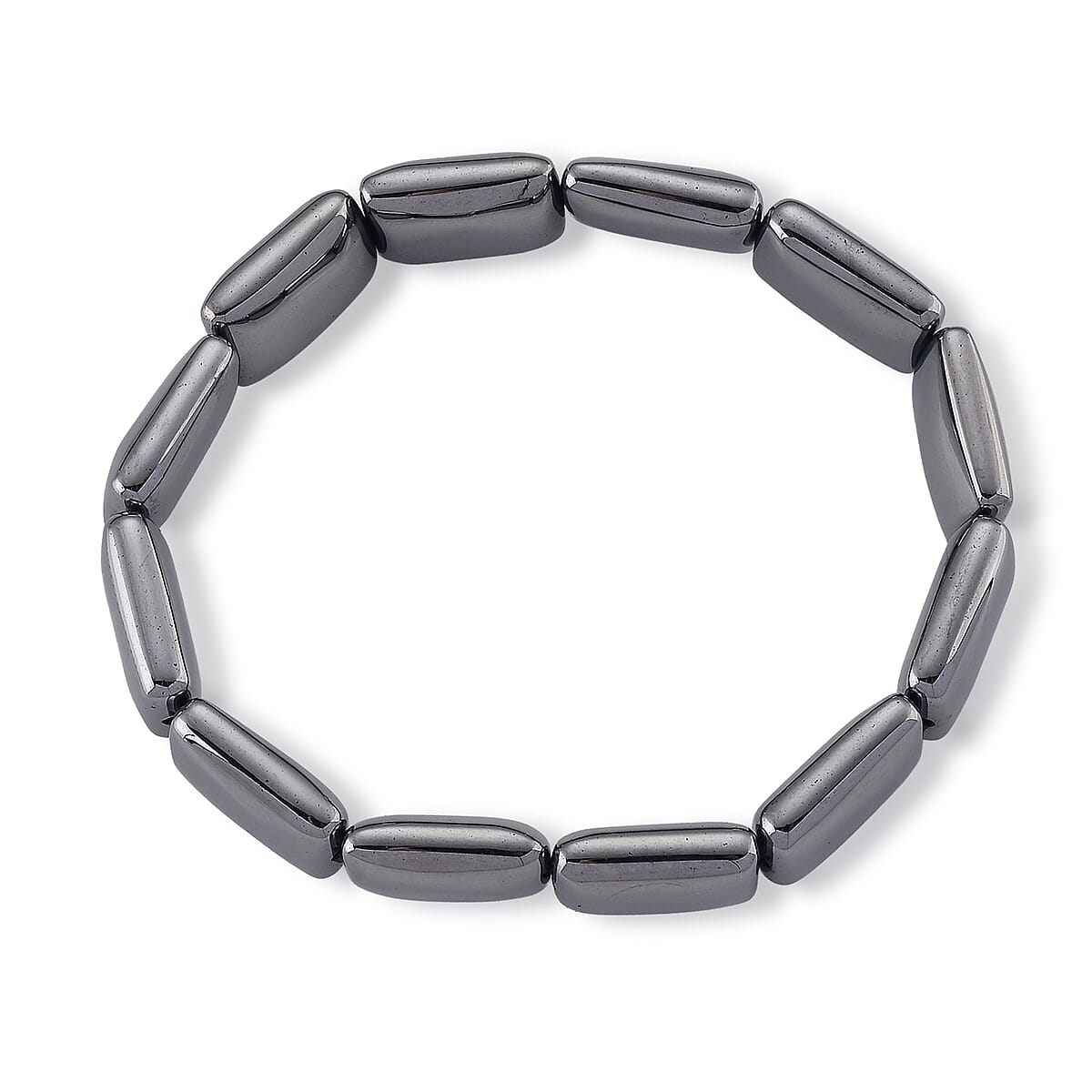 Terahertz 100.00 ctw Cushion Beaded Stretch Bracelet image number 2